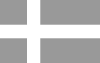 덴마크 국기 흑백이미지